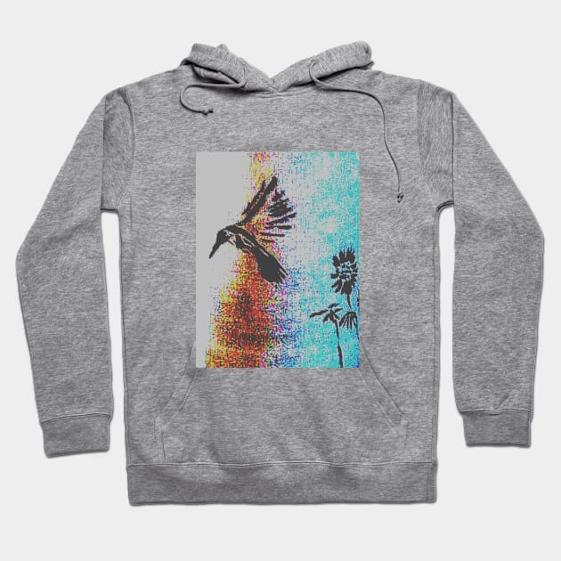 hummingbird zen Hoodie by silskygirl